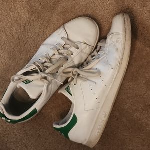 Stan Smith size 12 Adidas men's green white